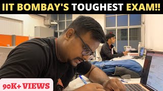 My Exam In Iit Bombay Vlog Tougher Than Jee ?