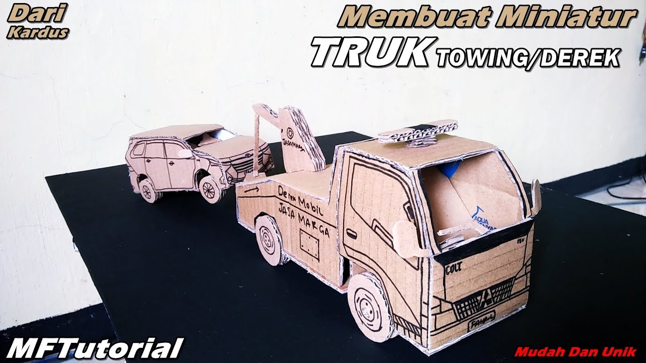 Gambar Miniatur Mobil Dari Kardus