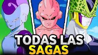 Todas Las SAGAS de Dragon Ball Z de la PEOR a la MEJOR
