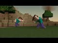 Удаление мира - Minecraft animation