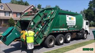 Waste Management • Mack MR McNeilus Rearloader Garbage Truck