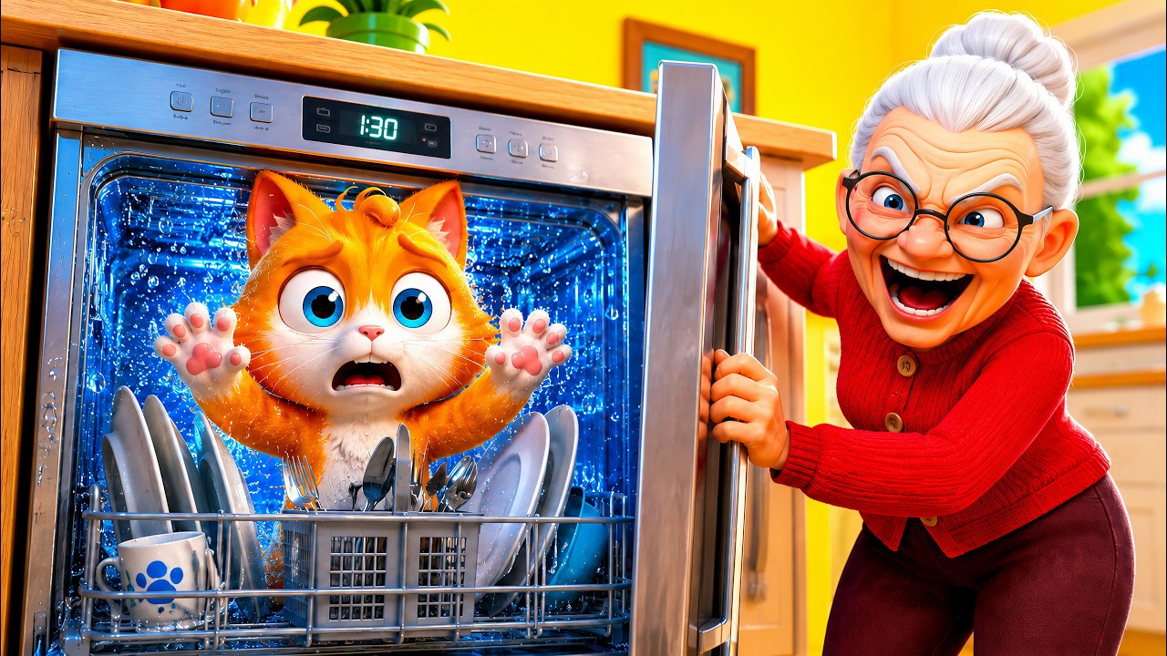 GRANNY Put Me In The DISHWASHER!