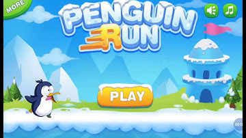 Penguin Run  Adventure, Platform Jumping Games, Videos Games for Kids - Girls - Baby Android
