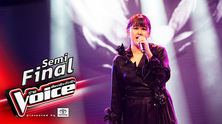 ป๊อปปี้ - ตัวจริง...ของเธอ - Semi Final - The Voice Thailand 2024 - 8 Dec 2024
