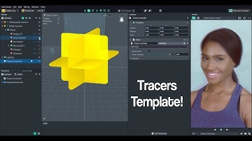 Lens Studio Tutorial: Tracers Template