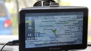 видео Автомобильные GPS-навигаторы Prestigio GeoVision