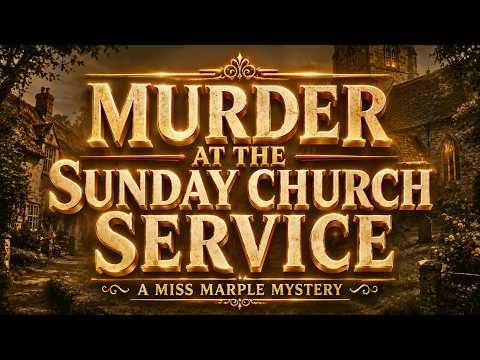 Murder at the Sunday Church Service | A inspired by Classic Detective Miss Marple