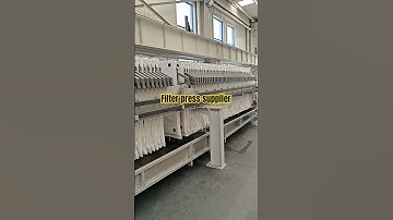Filter press machine supplier #filterpress #industrialfilters #waterfiltersystem #dewatering