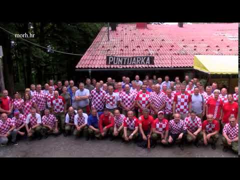 Hrvatska vojska sa Sljemena poslala poruku: "Sretno Vatreni!"