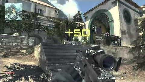 MW3: QuickScoping/Throwing knife Montage