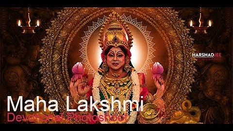 Maha Lakshmi Alangaram | Harshadjee Studio | Devotional Photoshoot | ✆ 7305534201
