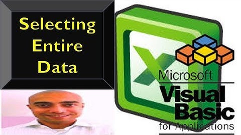 Select Entire Data - Power Programming in VBA Excel - Part 6 - Urdu / Hindi