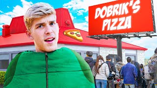 I Spent 24 Hours Outside David Dobrik's Pizza Shop