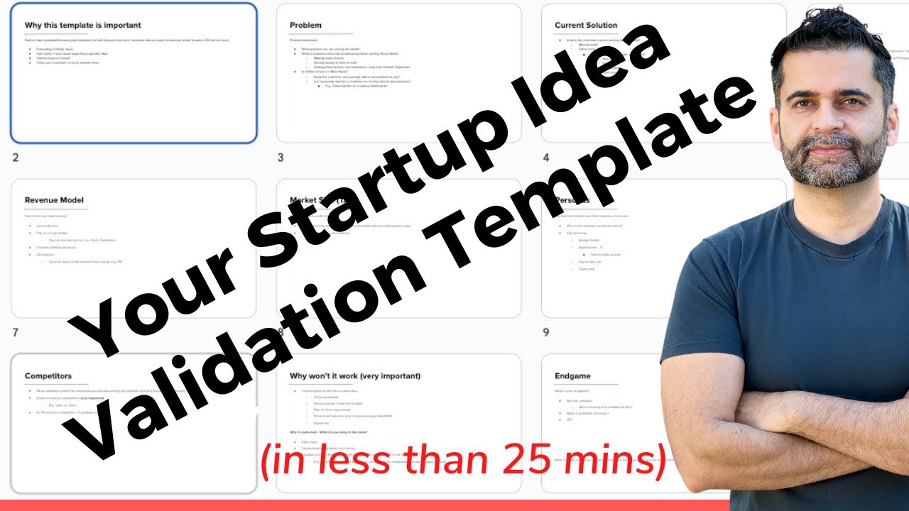Startup Idea template | Business Plan Template | FREE Downloadable ...