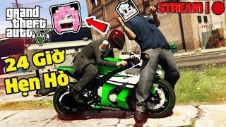 THỬ THÁCH 24 GIỜ MỀU VÀ REDHOOD HẸN HÒ TRONG GTA V*MỀU ĐẾN NHÀ REDHOOD CHƠI TRONG GTA V