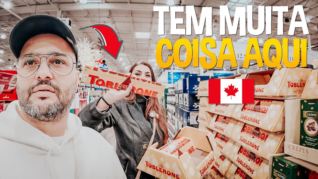 SURREAL OS PREÇOS NO MERCADO CANADENSE - COSTCO DE TORONTO 🇨🇦