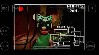 Androidwinlator Playing Fnati Remastered 2.0 Night 5