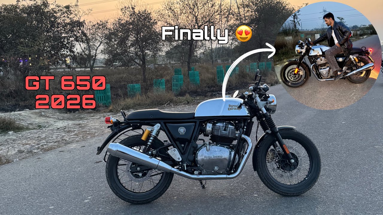Finally😍 got Continental Gt650 2026 | Review of Gt650 | gt650 experience 