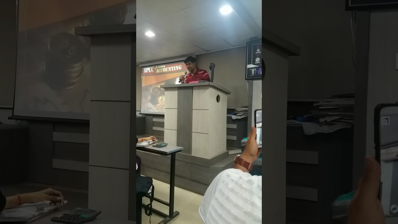 Ranjan periwal sir singing in cost class nov 17 batch