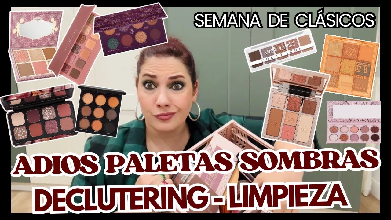 ⚫️ SEMANA DE CLÁSICOS 💕 DECLUTTERING PALETAS DE SOMBRAS - EXPULSADAS DE MI COLECCIÓN⎥Monica Vizuete