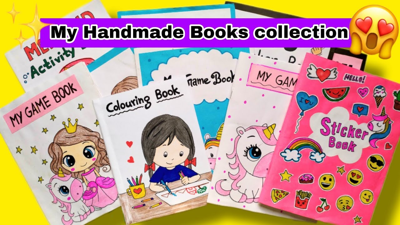 DIY Cute Sticker Book / How to make a sticker book at home / Handmade  sticker book 