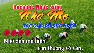 Nhớ Mẹ Ngô Quốc Linh Karaoke