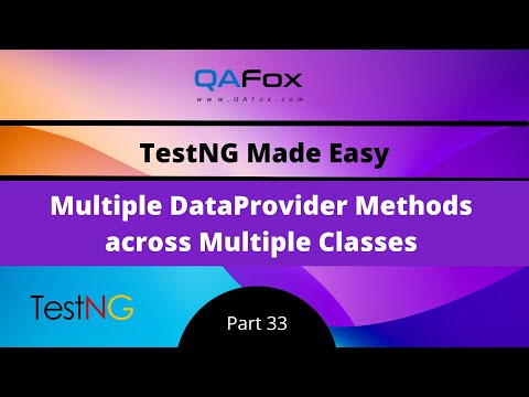Multiple DataProvider methods