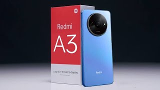 Xiaomi A3 phone unboxing / Redmi A3 4/128 lake blue colour unboxing #youtubevideos #sakhitech