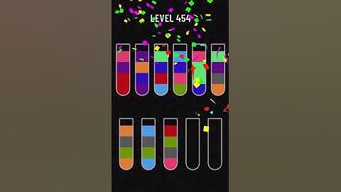 Water Sort Puzzle level 453-454