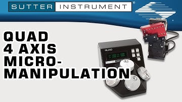 QUAD | Four Axis Micromanipulator System
