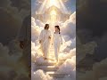Saya berjalan di tangga Surgawi bersama Tuhan Yesus # Instagram : myangelworld2024