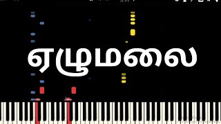 Video thumbnail of "Ezhumalai bgm | keyboard cover| KIZORN"