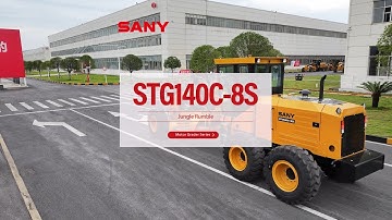 STG140C-8S | Motor Grader #sany #motorgrader