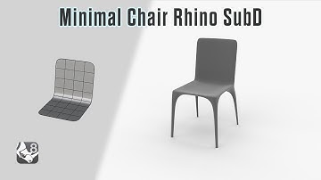 Minimal Chair Modeling in Rhino – SubD Chair Modeling on Mac