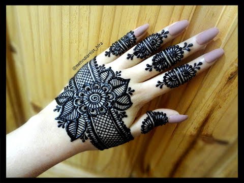 Beautiful Stylish Girly Henna Jewellery Simple Easy Party Mehndi