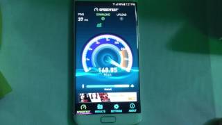 Smart LTE-A Speedtest screenshot 5
