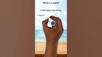 Summer Skills School: Working with Data - Figures and Tables