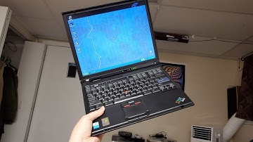 IBM ThinkPad T40 (2003) - Overview & Demo