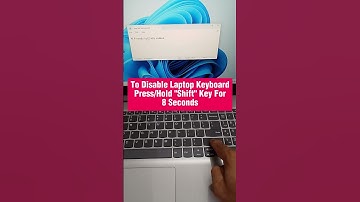 How To DISABLE Laptop Keyboard On Windows In 8 Seconds