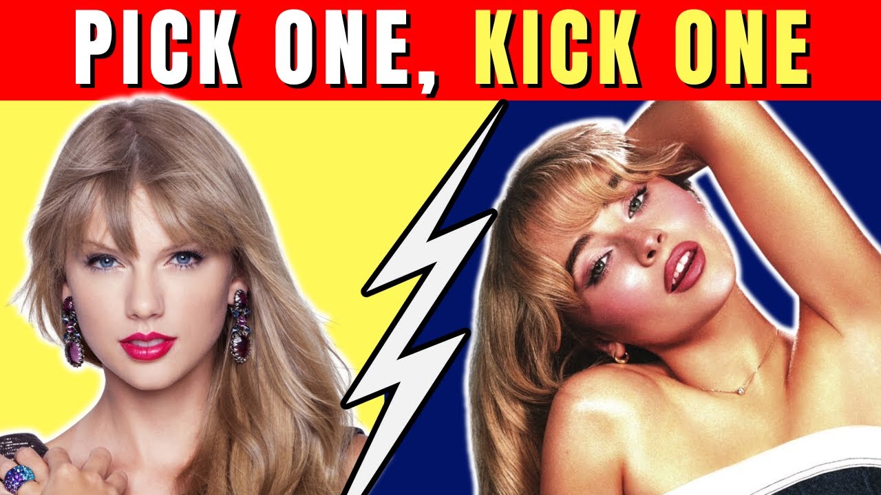 Pick One Kick One: Taylor Swift VS Sabrina Carpenter