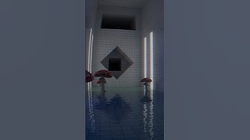 Another Poolroom Render Showcase  | #shorts #blender #showcase