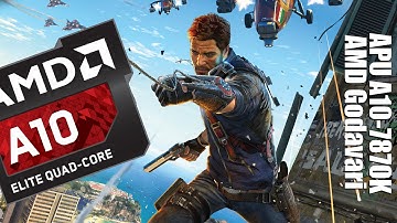 Playing Just Cause 3 on AMD A10-7870K (no discrete graphics card)
