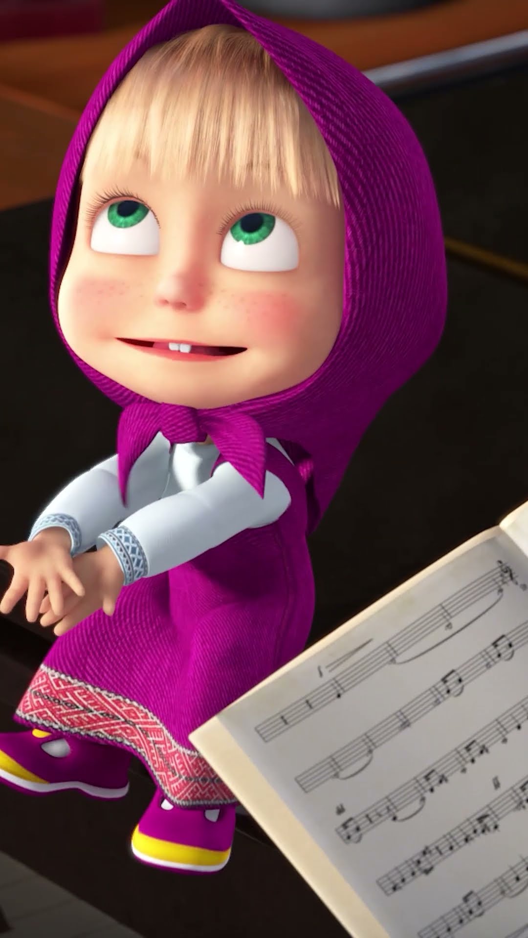 Ну яка хитра Маша! ? #Shorts #машатаведмiдь #MashaBearUkr #mashaandthebear #МашиніПісеньки