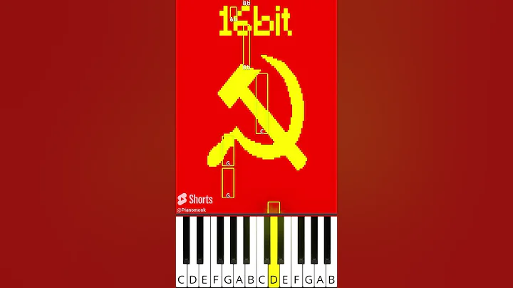 Soviet Anthem but every time more and more bits (@musicoscinicos) - Octave Piano Tutorial