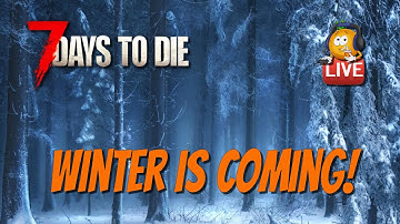 7DTD (A21.2) Day 57+ Snowy  Horde Night Base! Full Twitch Integration Stream!