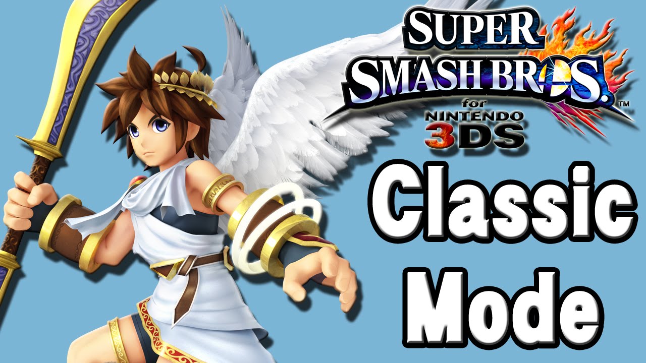 Super Smash Bros. For 3DS (Classic Mode | Pit)