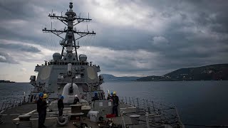 The Pentagon says US warship, commercial ships attacked in Red Sea