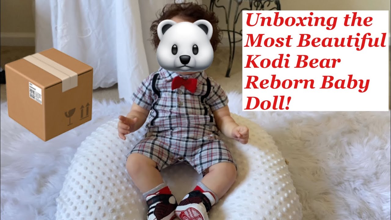 Unboxing Realistic Beautiful Reborn Baby Kodi Bear by Laura Tuzio Ross!