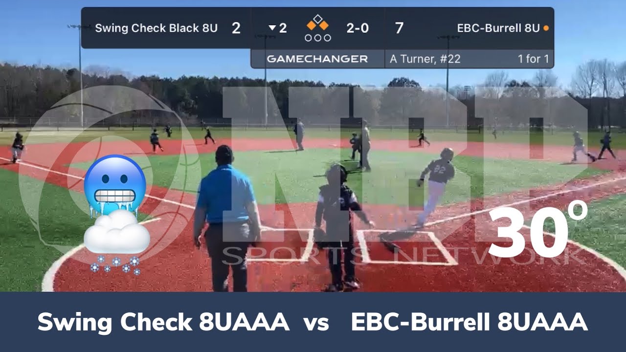 🔥💥⚾️USSSA 8U AAA Super NIT Game 1 Swing Check vs EBCBurrell Oxford