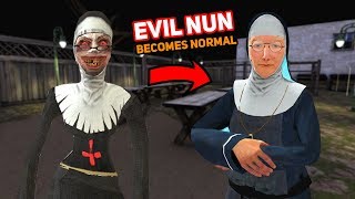 The Evil Nun BECOMES A NORMAL NUN!?!? (Good Nun) | Evil Nun Mobile Horror Game - Knock Offs/Rip Offs screenshot 2